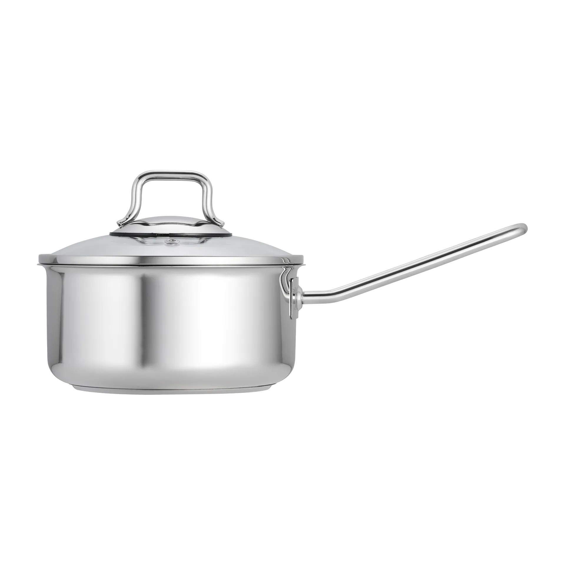 Juego de cazuela y olla con tapa de cristal Fiskars 3 piezas, Acero inoxidable Fiskars