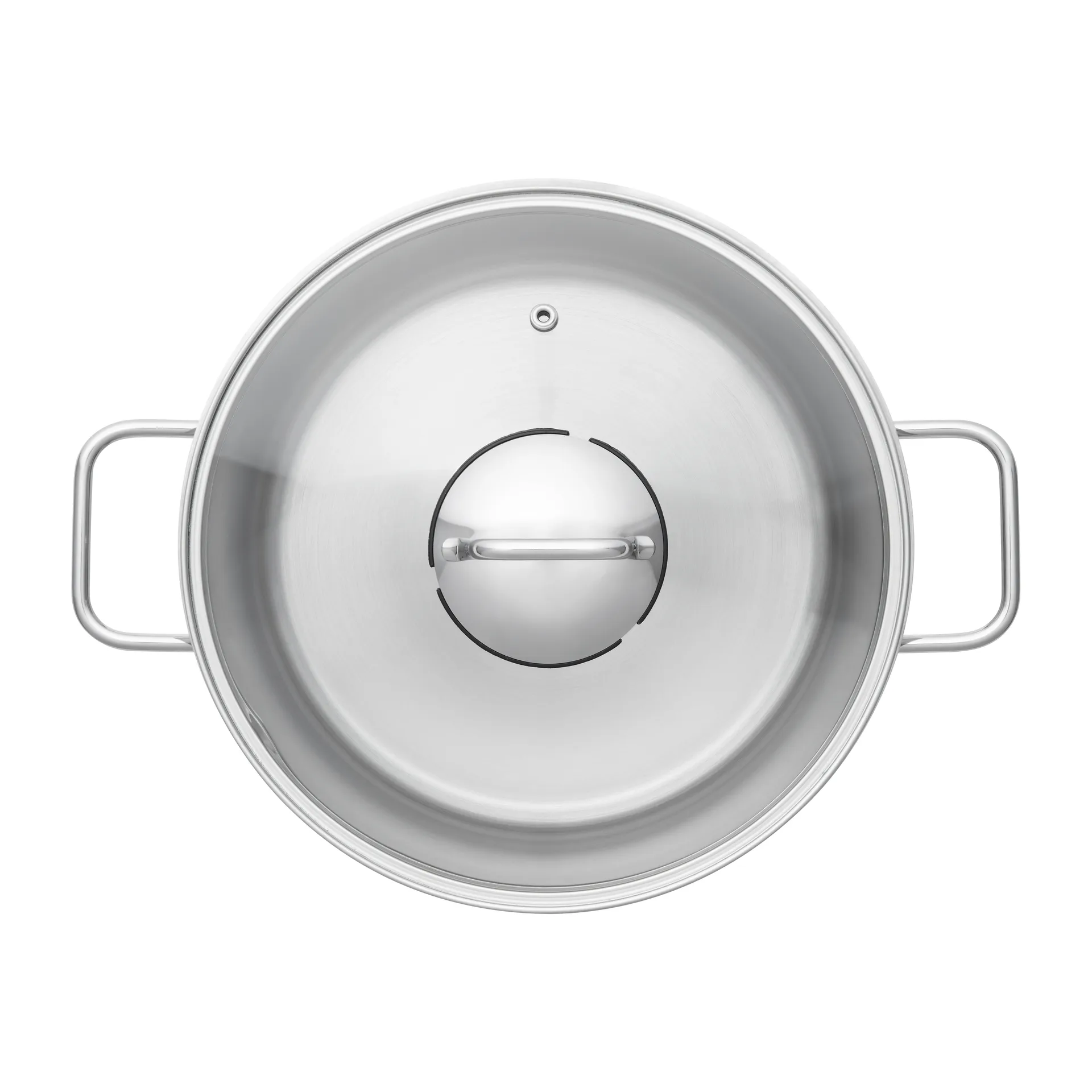 Juego de cazuela y olla con tapa de cristal Fiskars 3 piezas, Acero inoxidable Fiskars