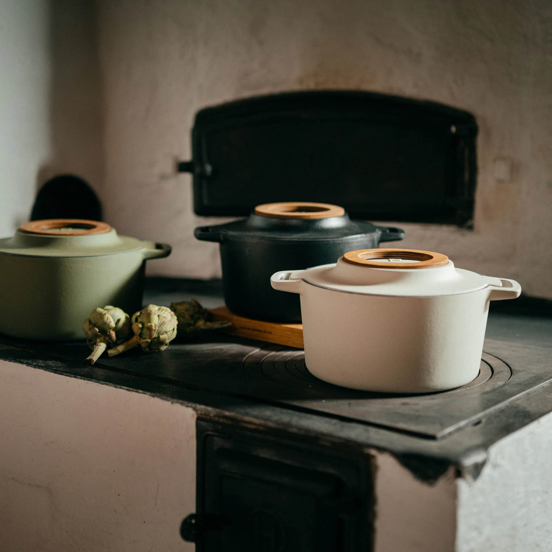 Olla de hierro fundido Norden abedul, 4 L Fiskars