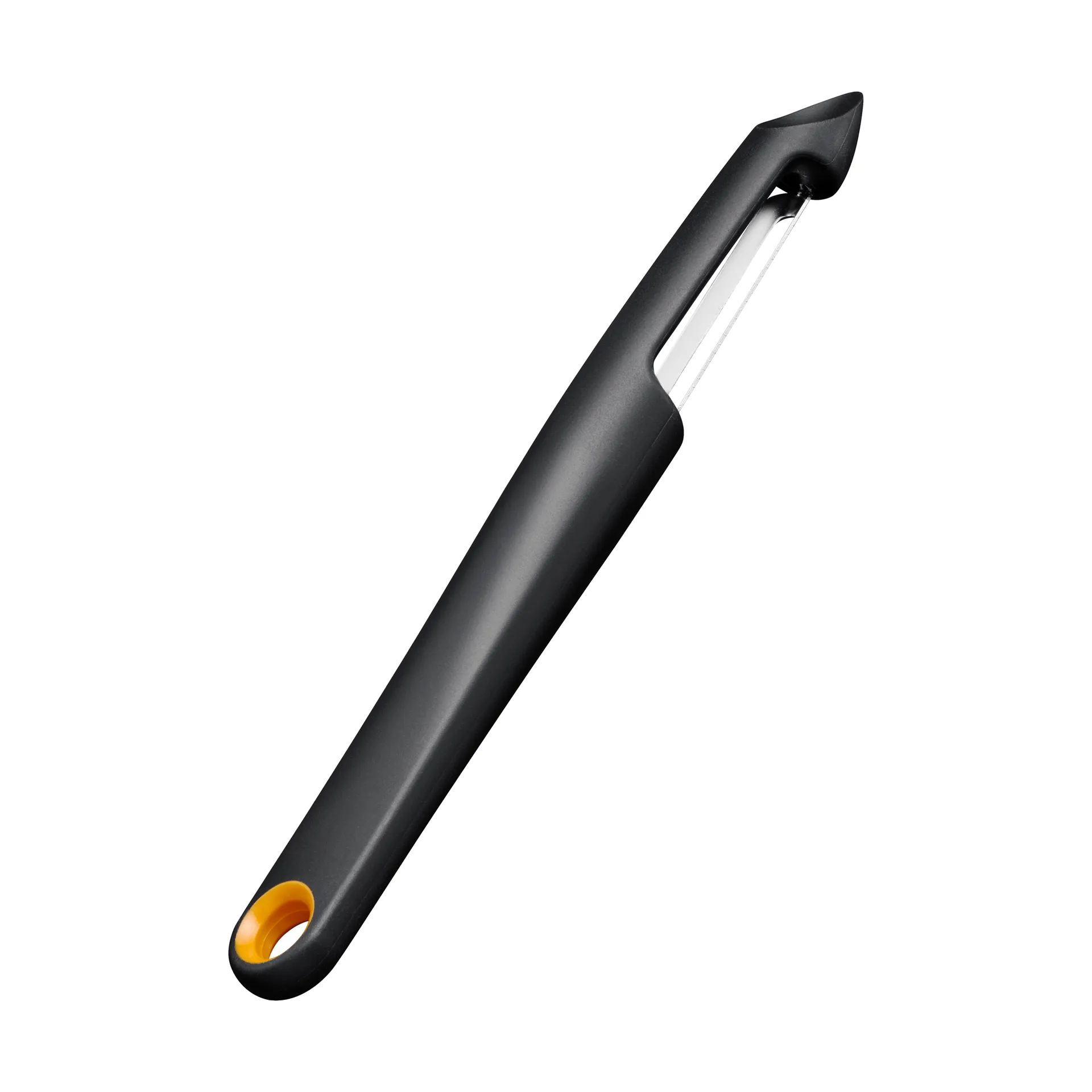 Pelador Functional Form, Negro, hoja móvil Fiskars
