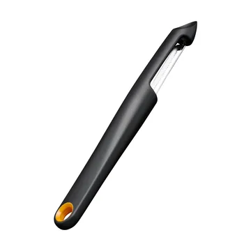 Pelador Functional Form - Negro, pelador de fruta, hoja móvil - Fiskars