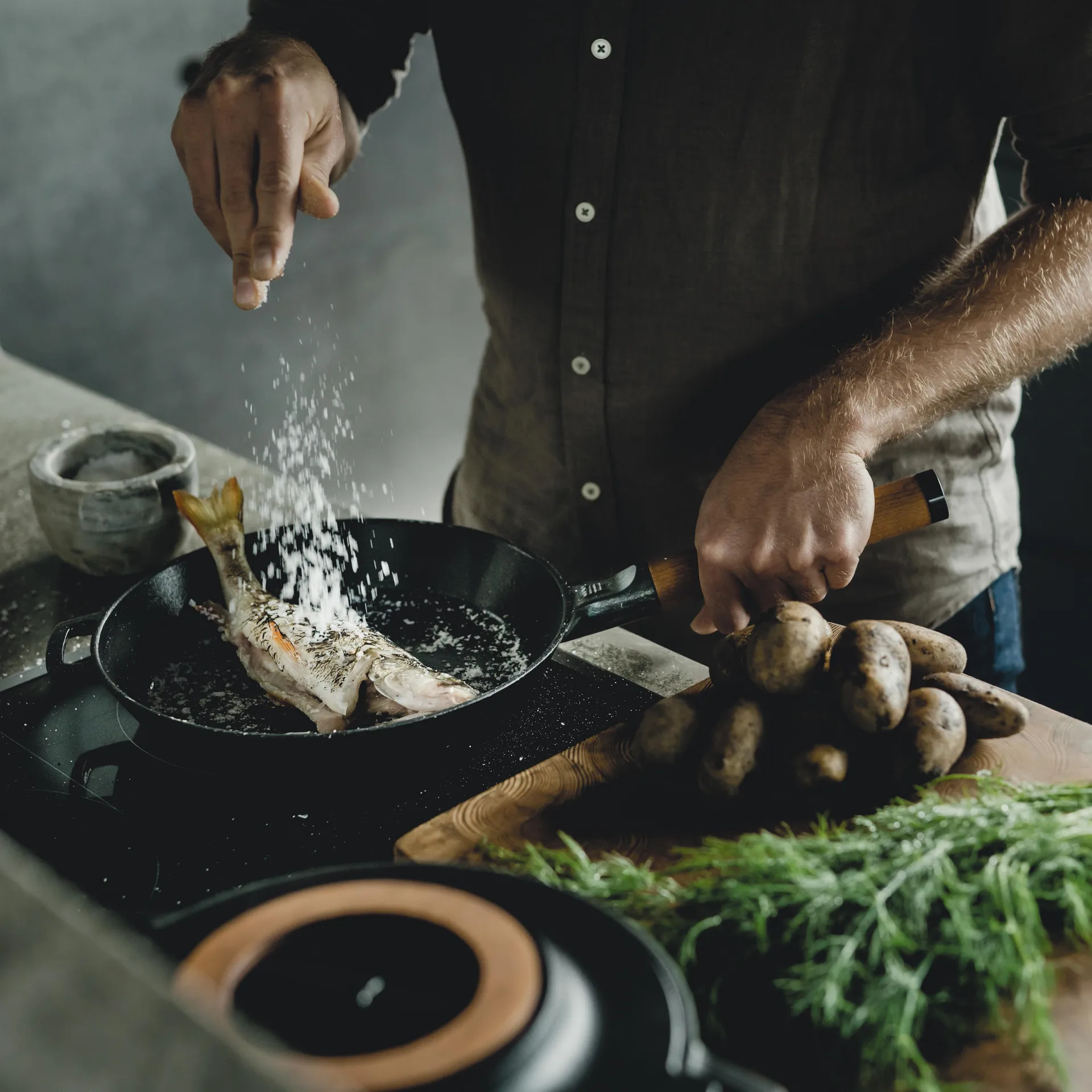 Sartén de hierro Norden, 26 cm Fiskars