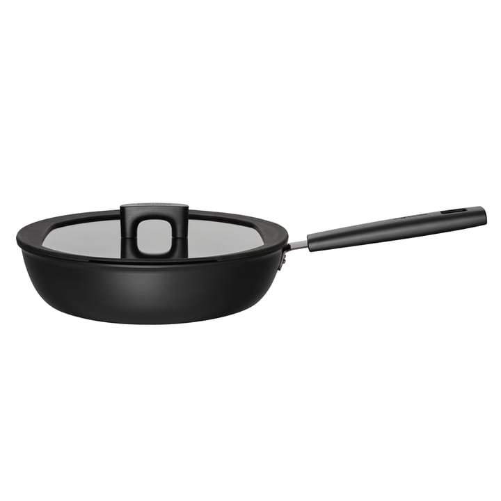 Sartén de saltear con tapa Hard Face, 28 cm Fiskars