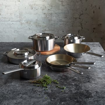 Sartén de wok Norden acero inoxidable - 28 cm - Fiskars