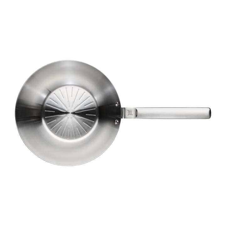Sartén wok acero inoxidable sin revestimiento Norden Steel, Ø28 cm Fiskars