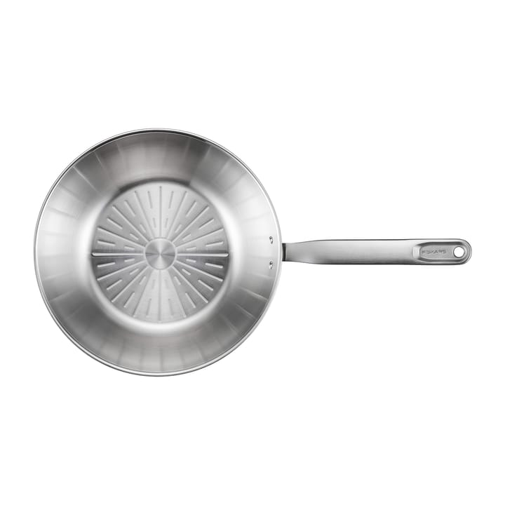 Sartén wok All Steel Pure, 28 cm Fiskars