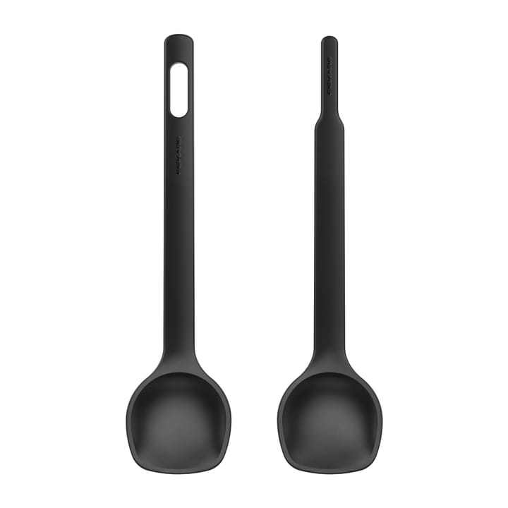 Set de 2 cubiertos de ensalada Functional Form - negro - Fiskars