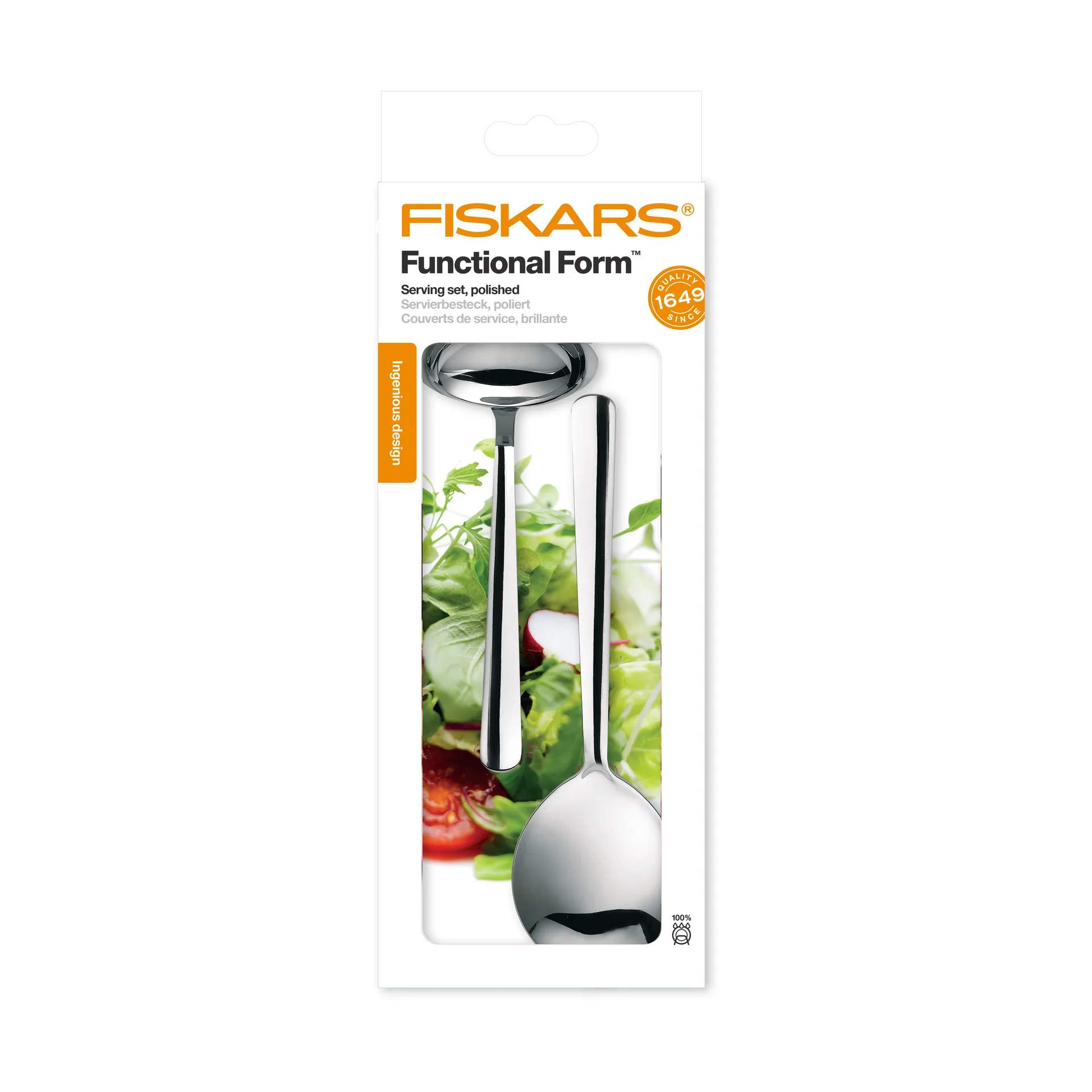 Set de 2 cubiertos de servir Functional Form, Brillante Fiskars