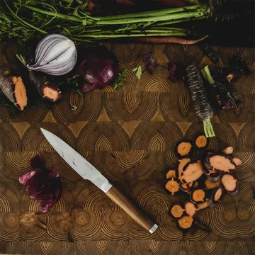 Set de cuchillos, cuchillo de chef + cuchillo para verduras Norden 2 piezas - Acero inoxidable-abedul - Fiskars