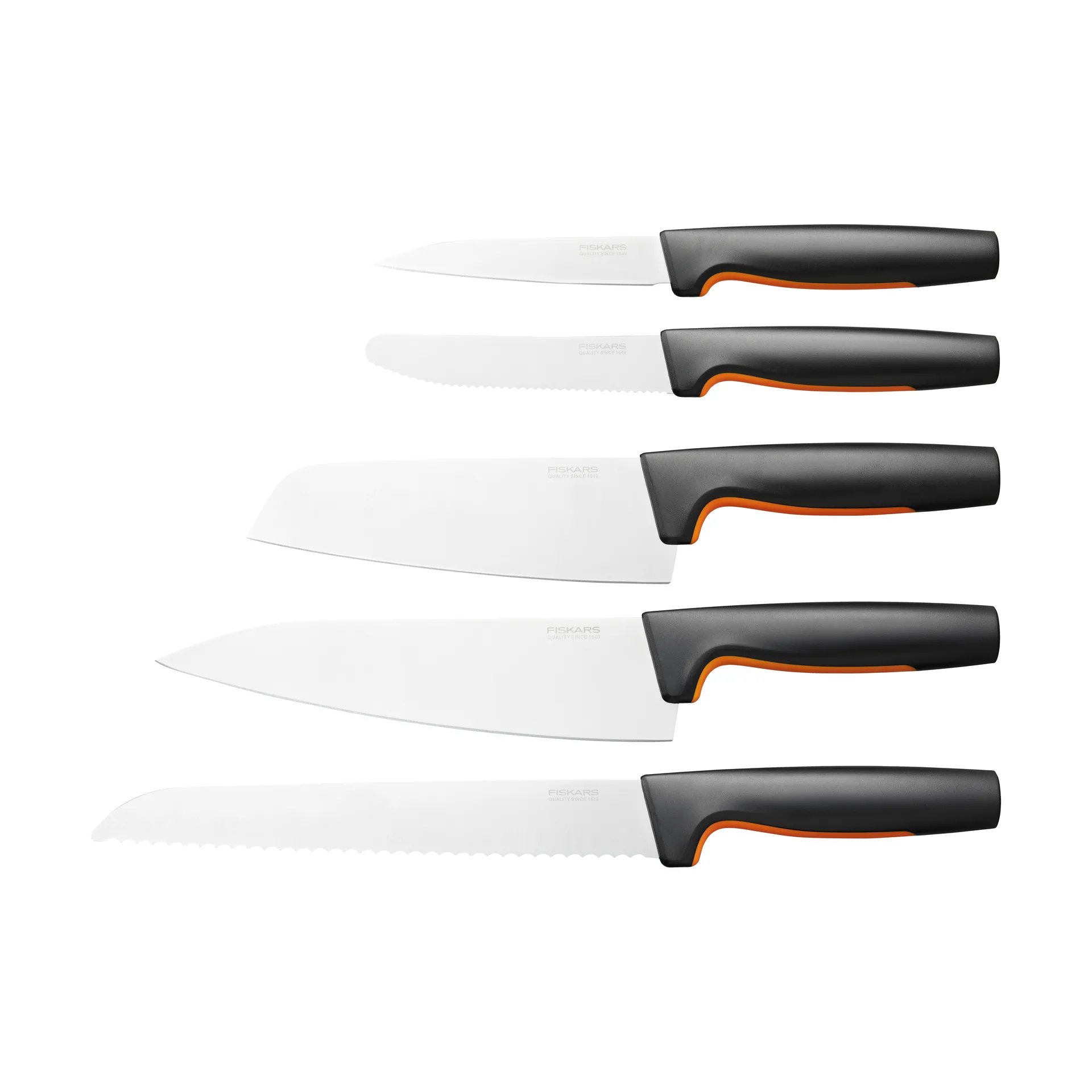 Set de cuchillos grandes Functional Form, 5 piezas Fiskars