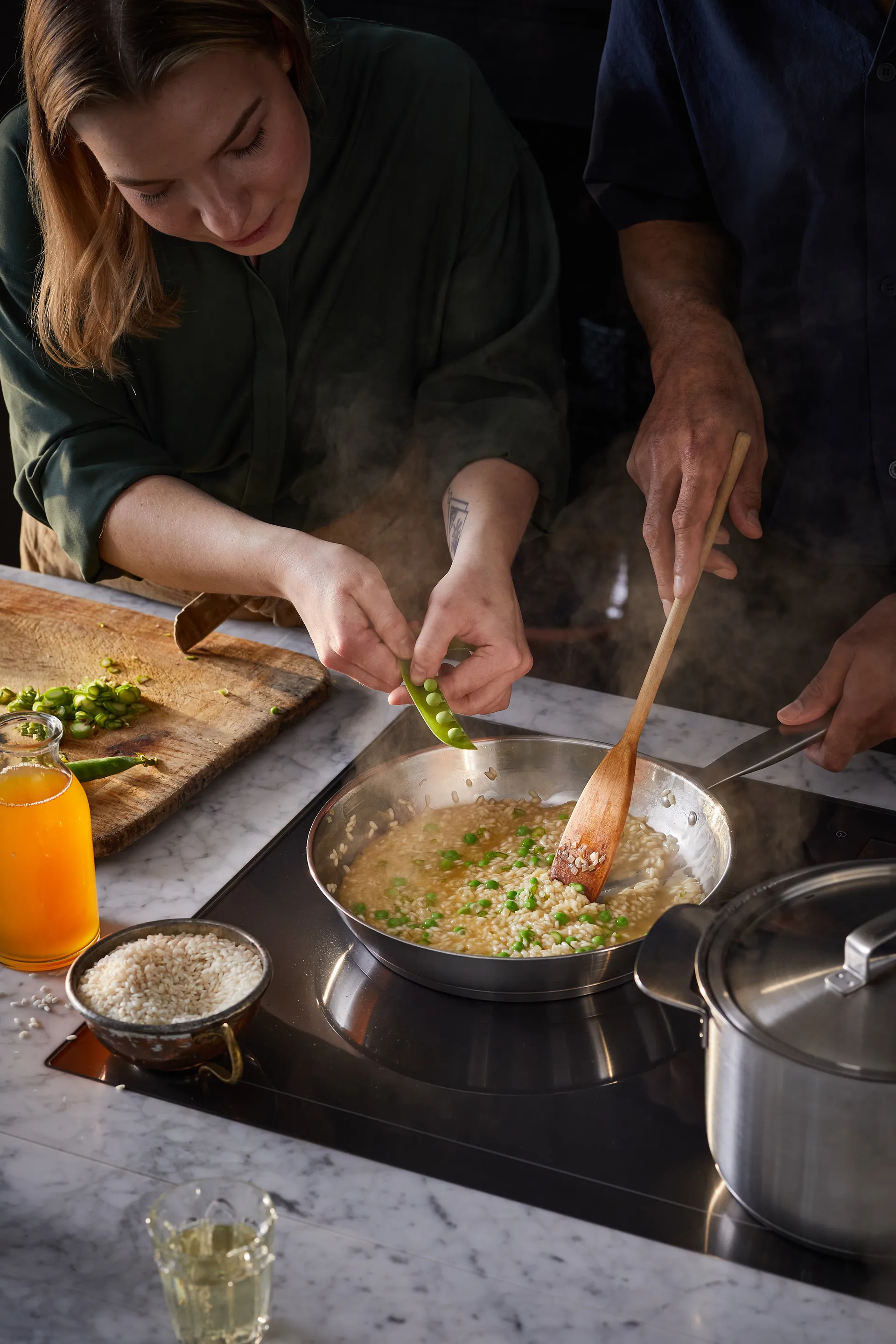 Set de sartenes All Steel Pure, 2 piezas Fiskars