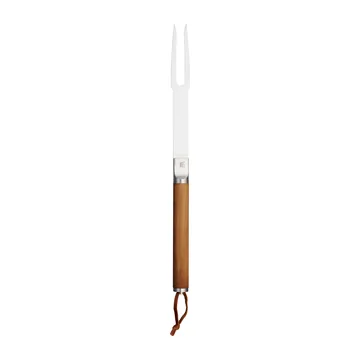 Tenedor grill Norden - acero inoxidable-abedul - Fiskars