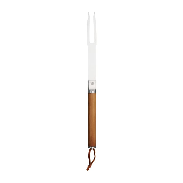 Tenedor grill Norden - acero inoxidable-abedul - Fiskars