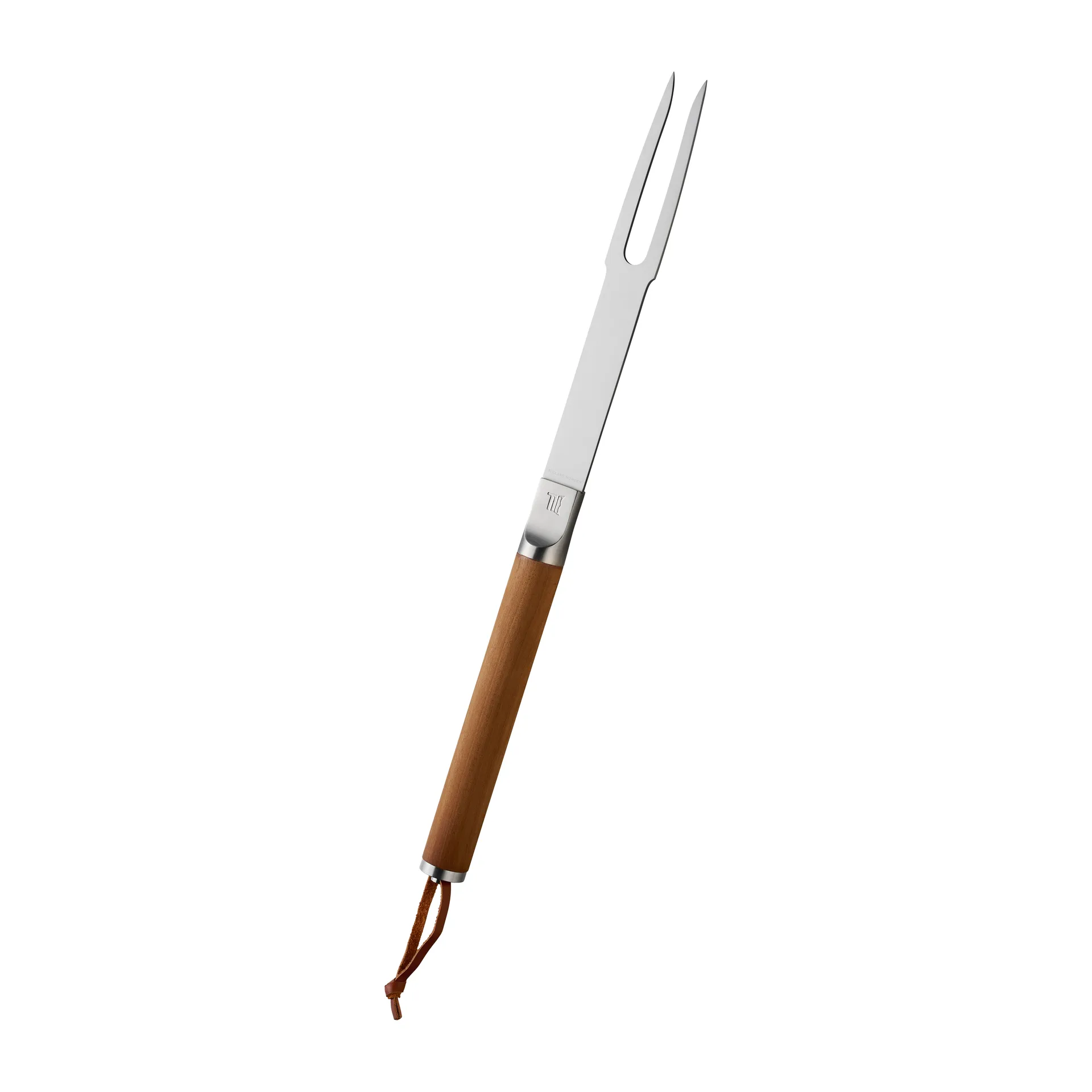 Tenedor grill Norden, acero inoxidable-abedul Fiskars