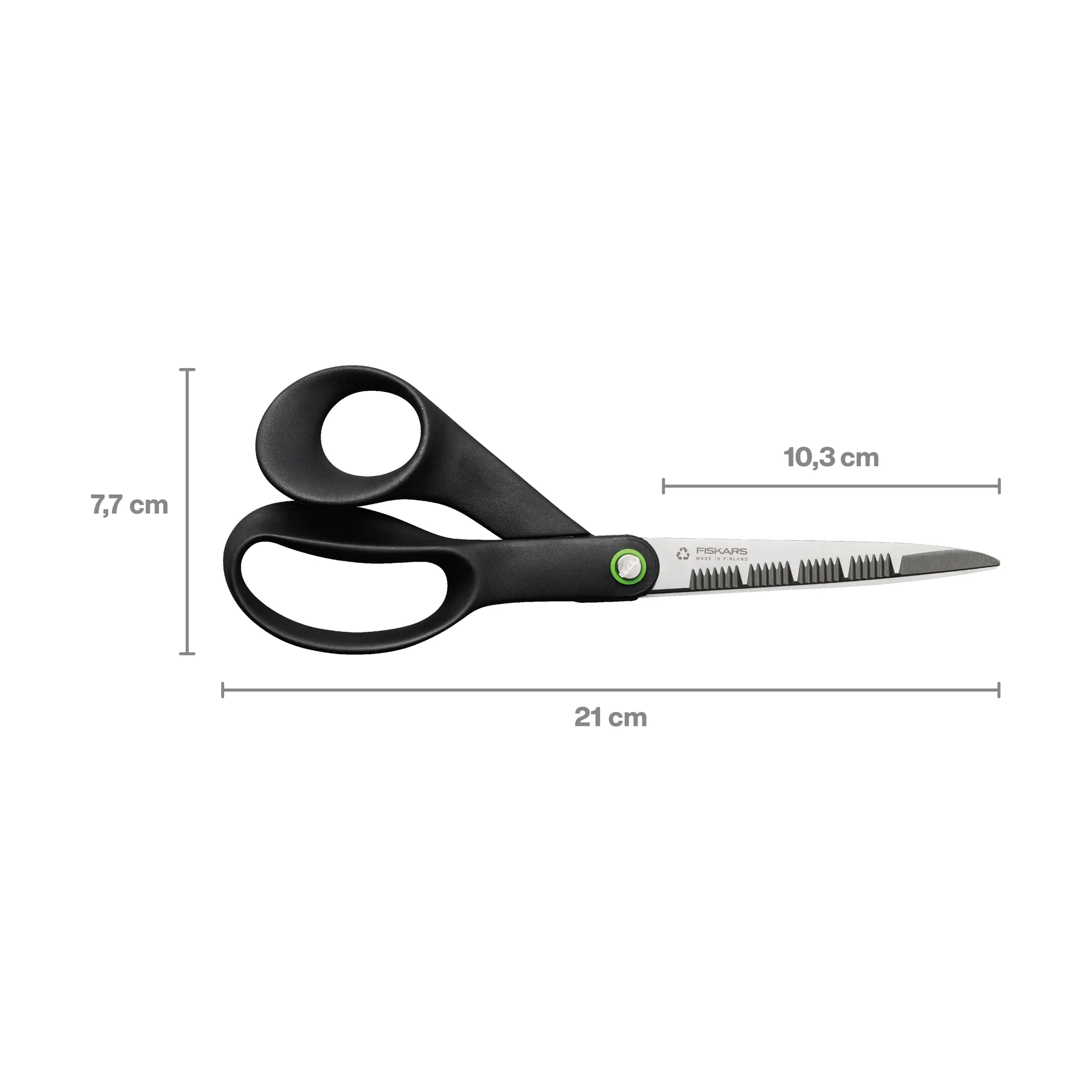 Tijeras de cocina Functional Form 21 cm, Negro Fiskars