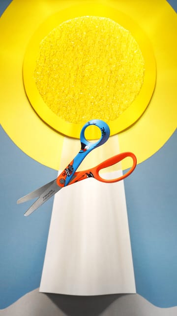 Tijeras infantiles Mumin 13 cm - Little My - Fiskars