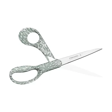 Tijeras multiusos Fiskars x Rörstrand - Ostindia Floris verde, 21 cm - Fiskars
