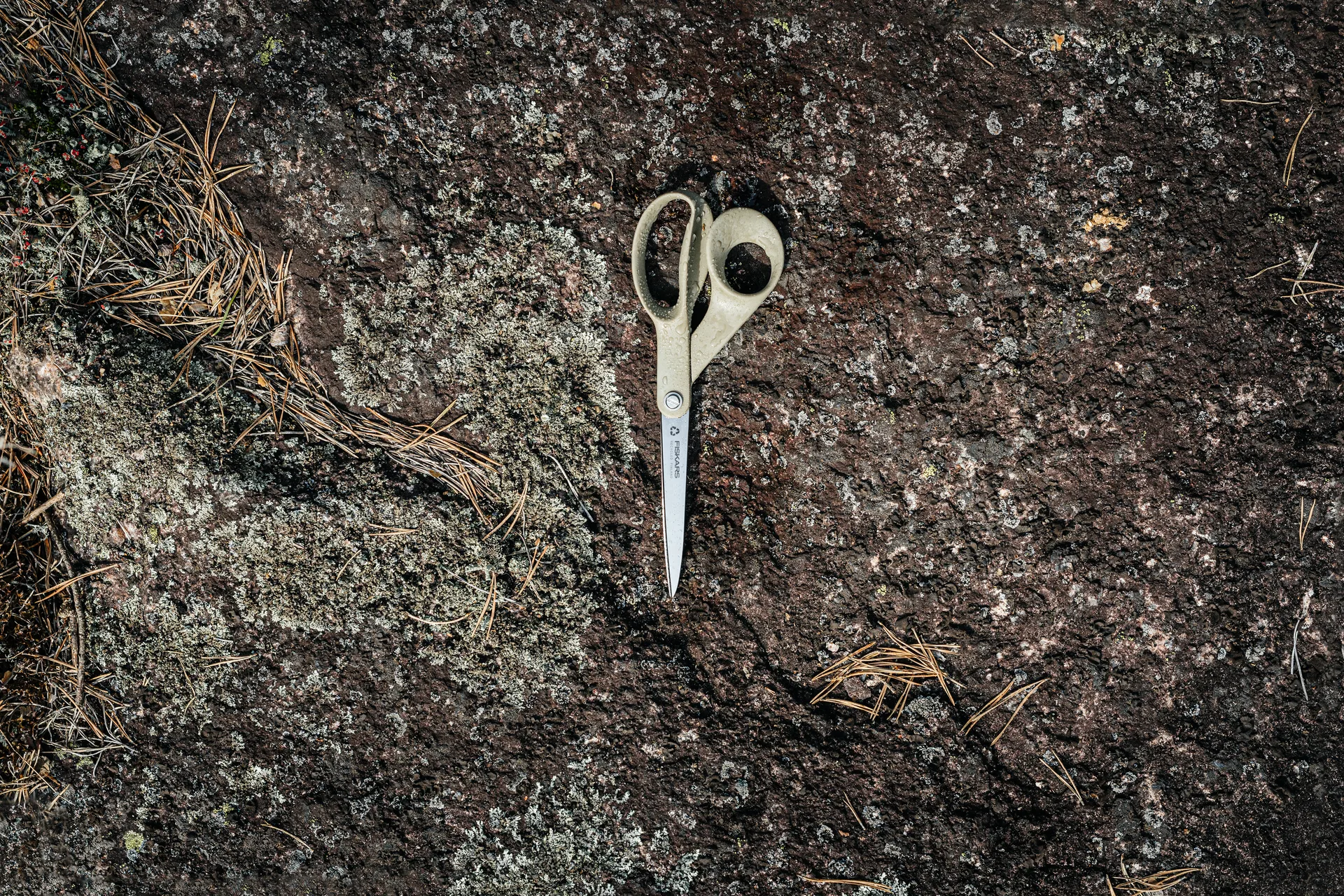 Tijeras universales en material reciclado, 21 cm Fiskars