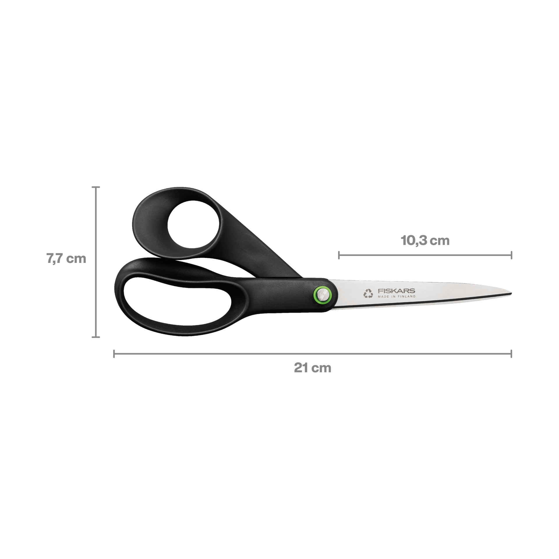 Tijeras universales Functional Form 21 cm, Negro Fiskars