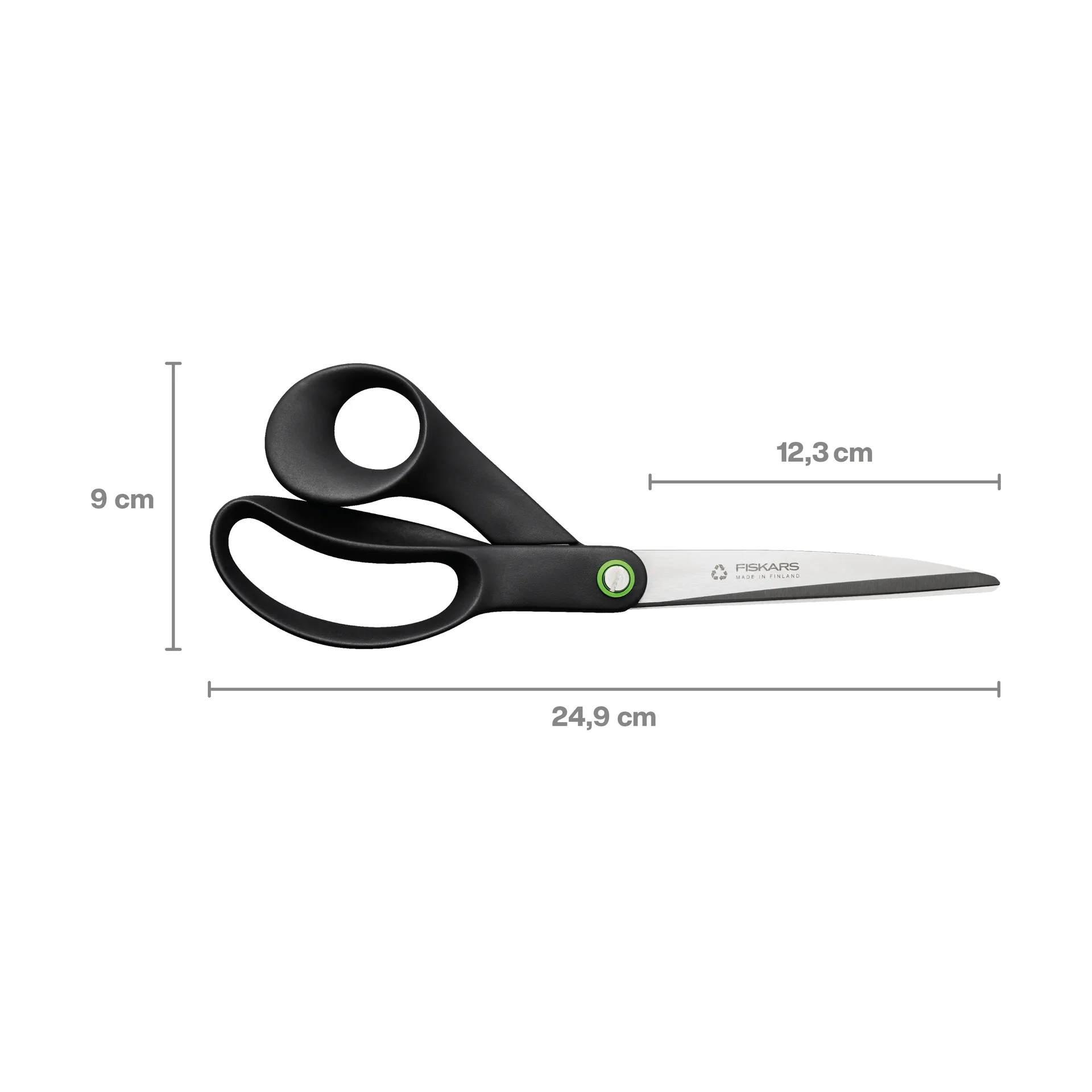 Tijeras universales Functional Form 25 cm, Negro Fiskars