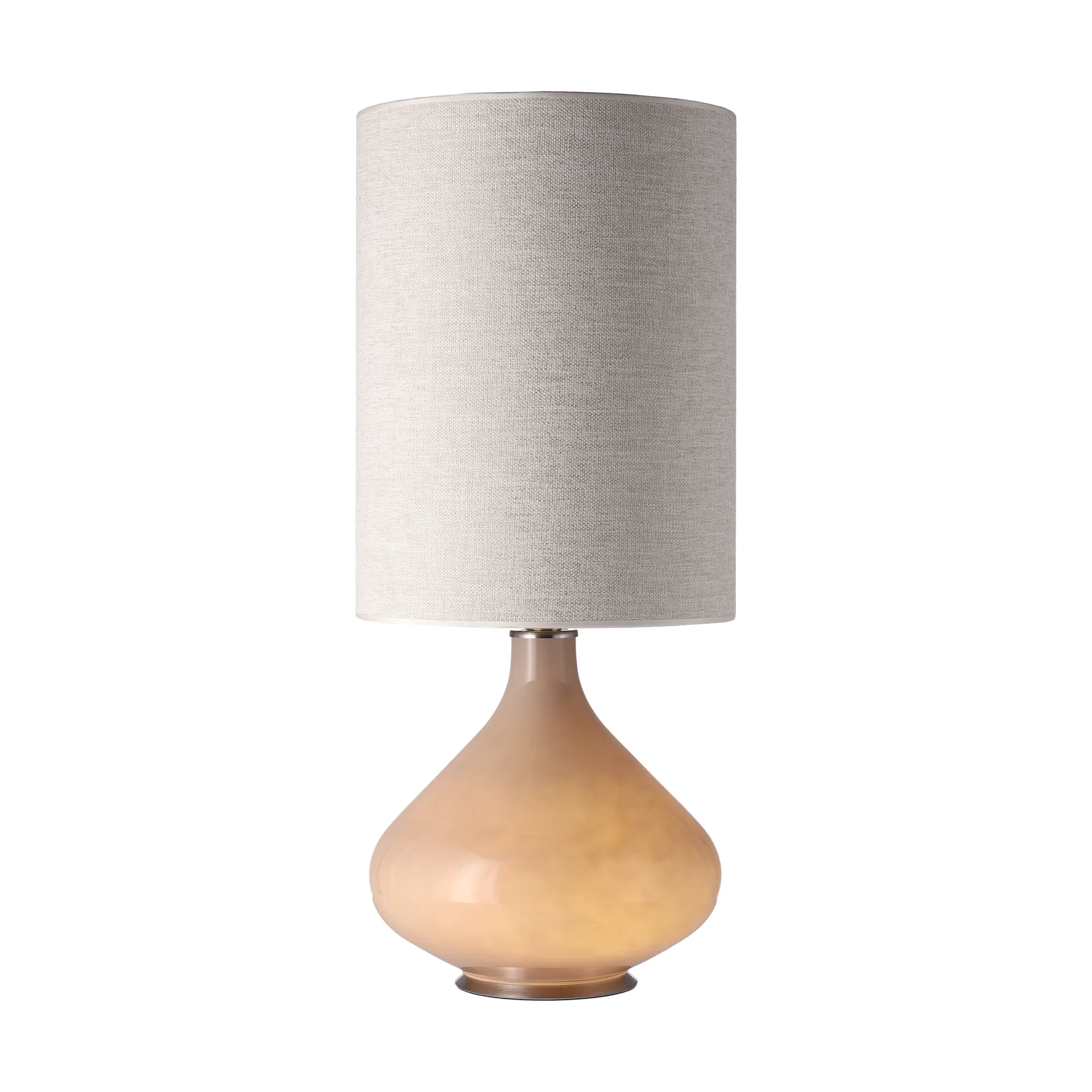 Lámpara de mesa Flavia base de lámpara beige, London Beige L Flavia Lamps