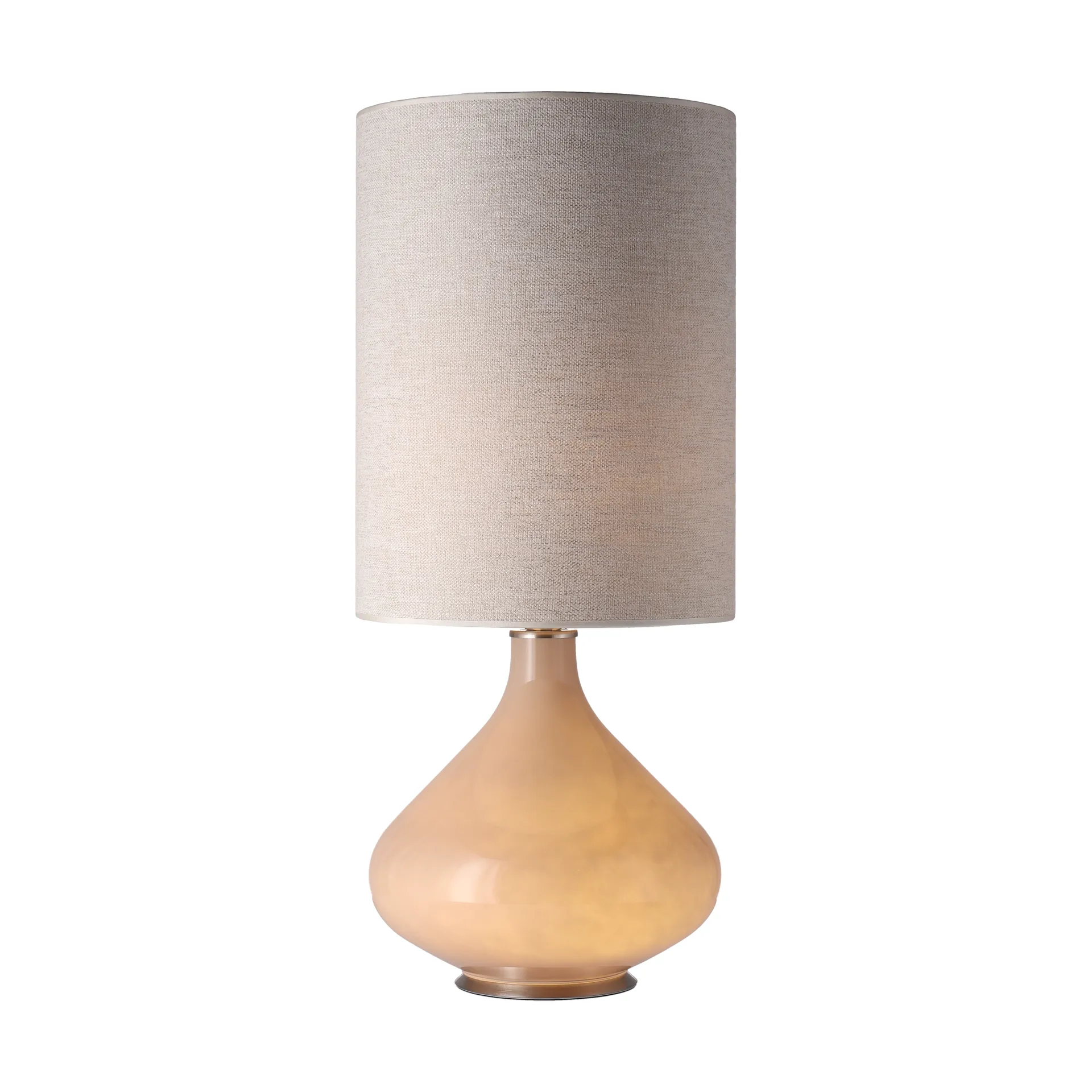Lámpara de mesa Flavia base de lámpara beige, London Beige L Flavia Lamps