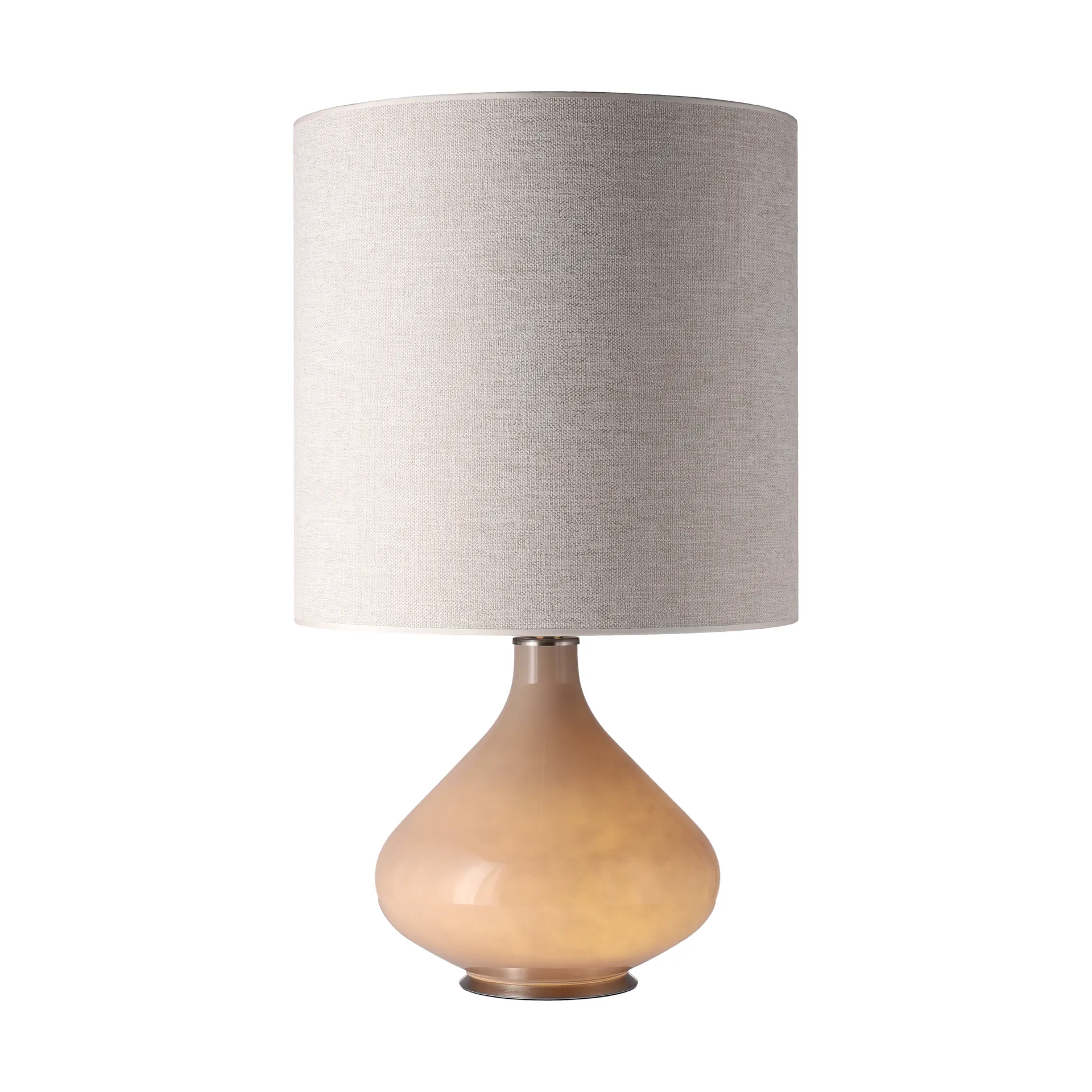 Lámpara de mesa Flavia base de lámpara beige, London Beige M Flavia Lamps