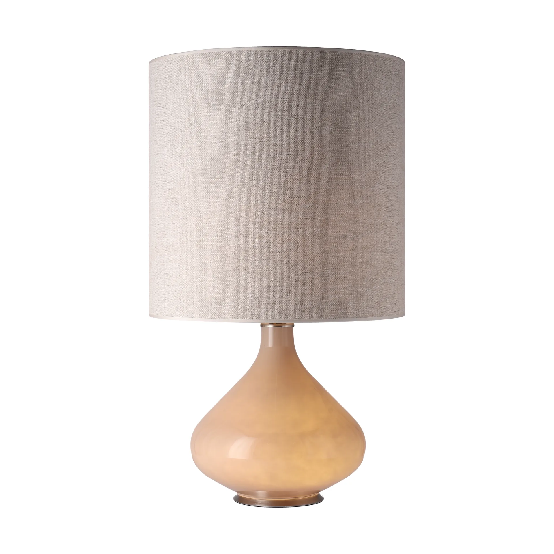 Lámpara de mesa Flavia base de lámpara beige, London Beige M Flavia Lamps