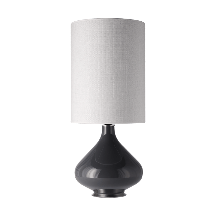 Lámpara de mesa Flavia base de lámpara gris - Babel Beige L - Flavia Lamps
