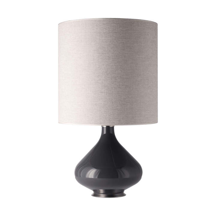 Lámpara de mesa Flavia base de lámpara gris - London Beige M - Flavia Lamps