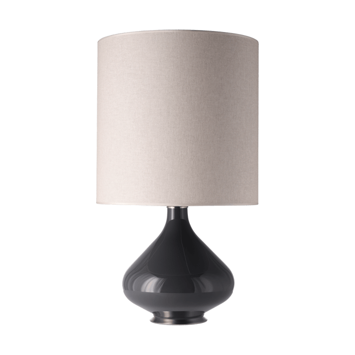Lámpara de mesa Flavia base de lámpara gris - Milano Tostado M - Flavia Lamps