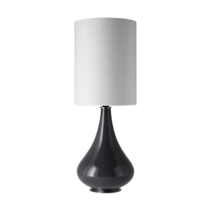 Lámpara de mesa Renata base de lámpara gris - Babel Beige L - Flavia Lamps