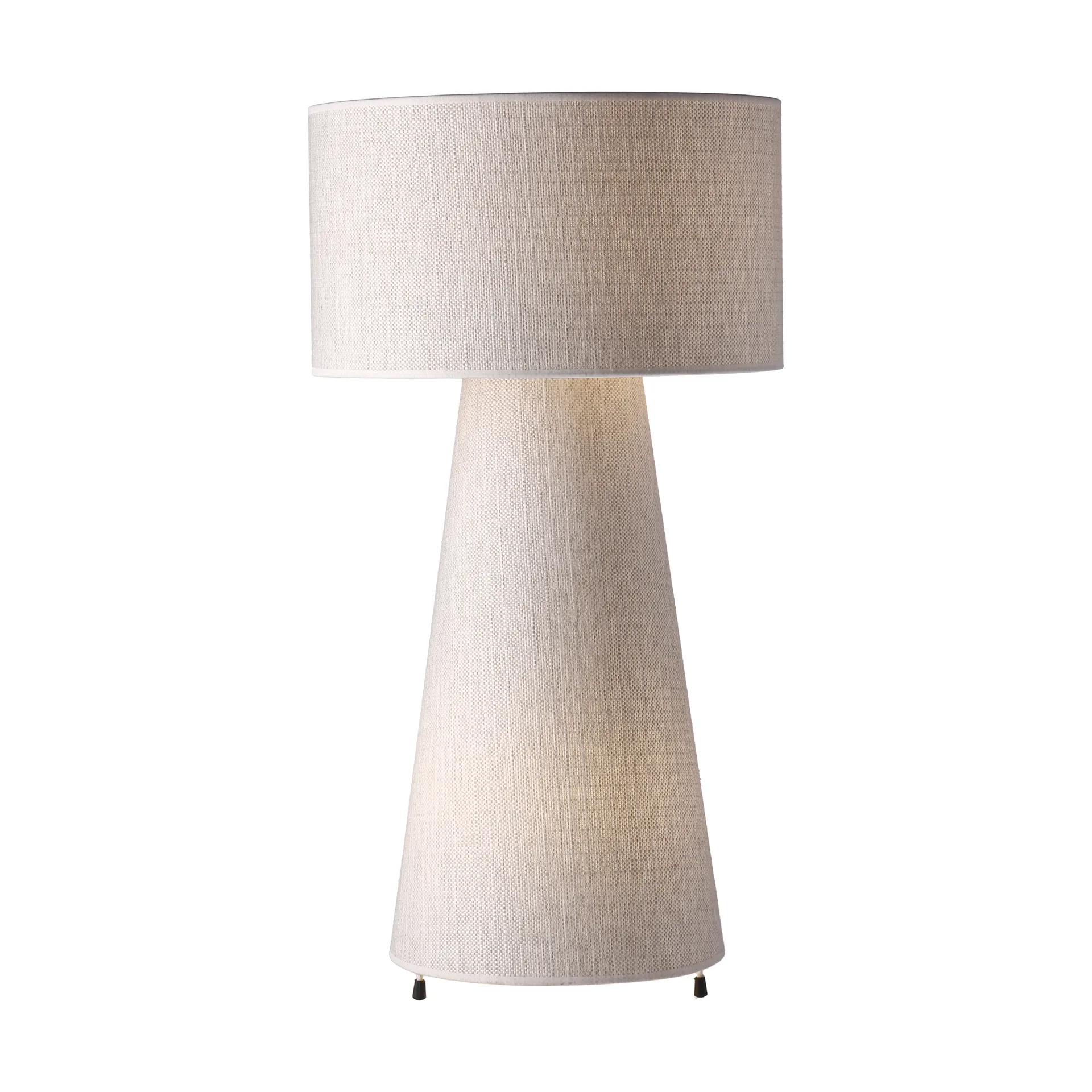 Lámpara de mesa Sara, Babel Beige Flavia Lamps