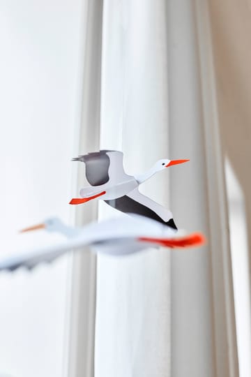 Móvil colgante Lucky Storks - multi - Flensted Mobiles