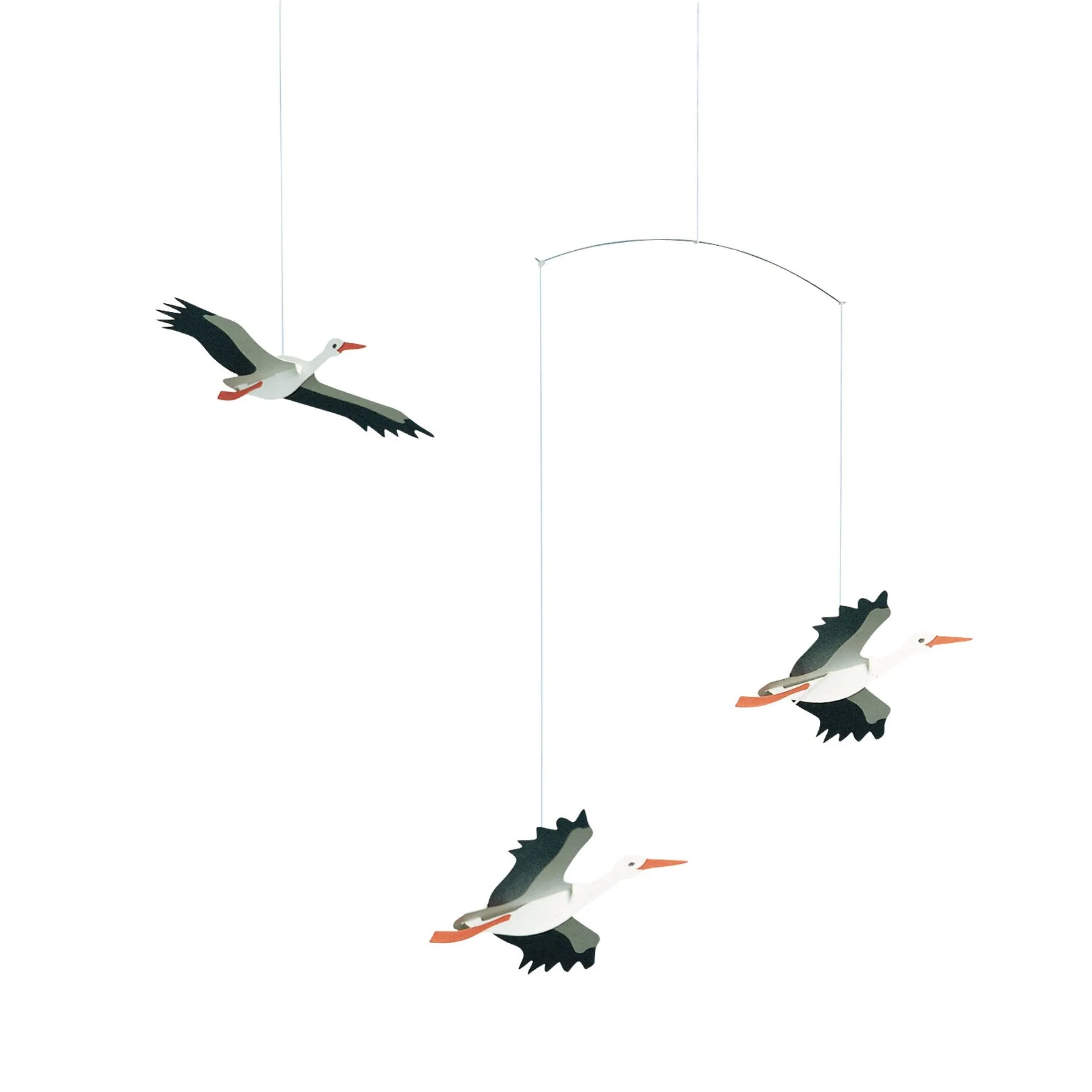Móvil colgante Lucky Storks, multi Flensted Mobiles