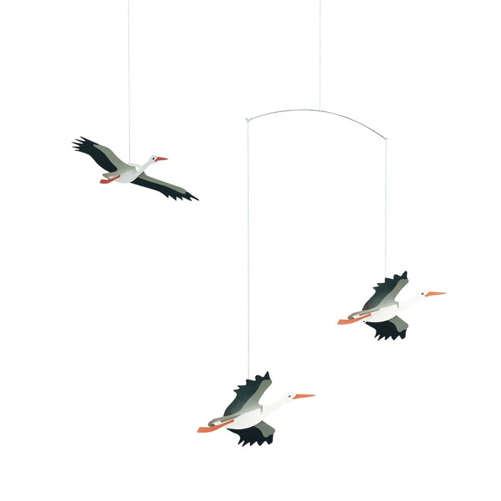 Móvil colgante Lucky Storks - multi - Flensted Mobiles