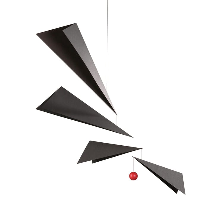 Móvil colgante Wings - negro - Flensted Mobiles