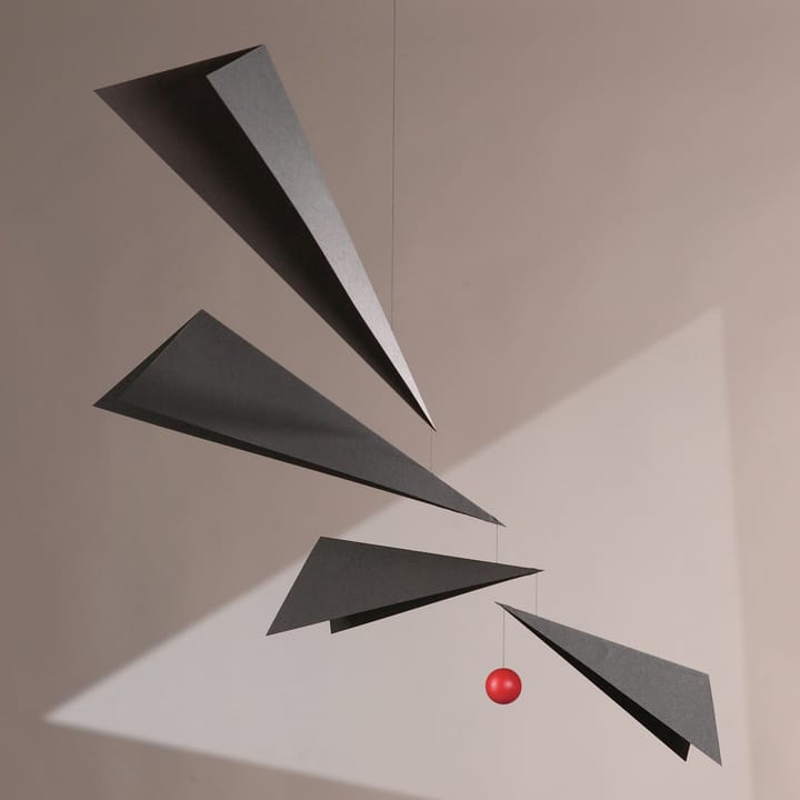 Móvil colgante Wings, negro Flensted Mobiles