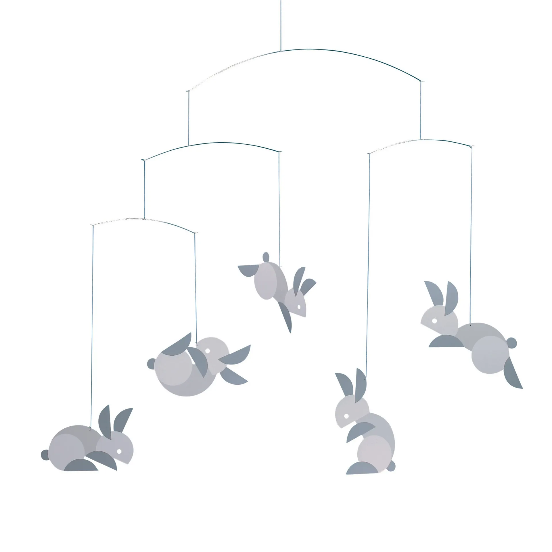 Móvil decorativo Circular Bunnies, multi Flensted Mobiles