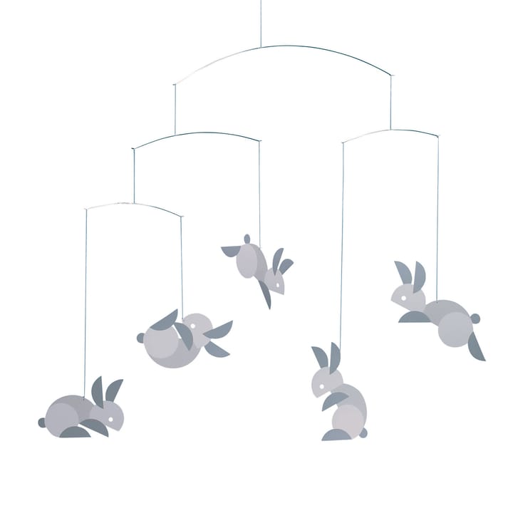 Móvil decorativo Circular Bunnies - multi - Flensted Mobiles