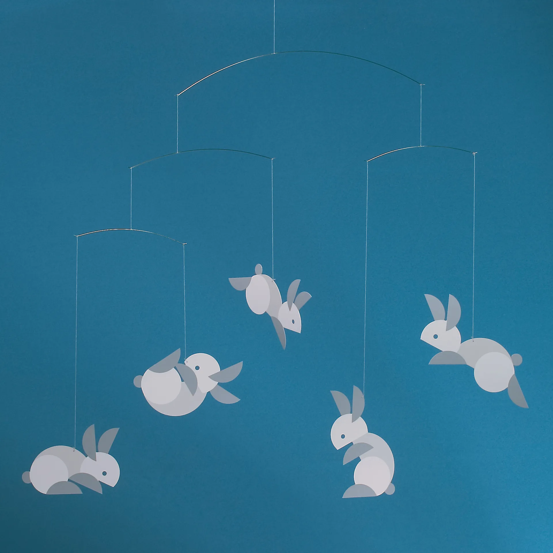 Móvil decorativo Circular Bunnies, multi Flensted Mobiles