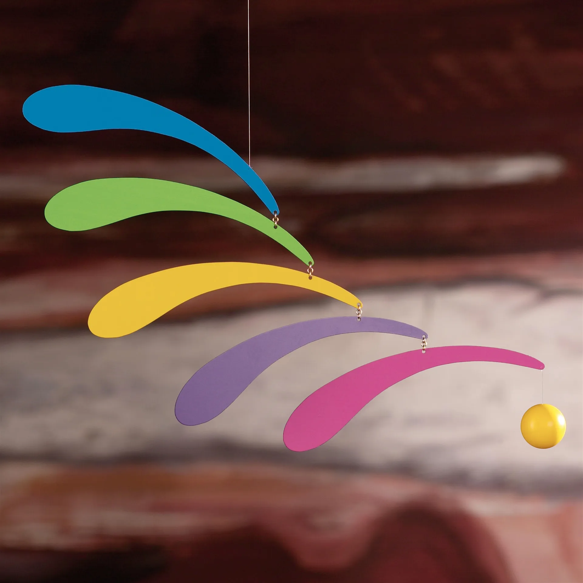 Móvil Flowing Rythm, arcoíris Flensted Mobiles