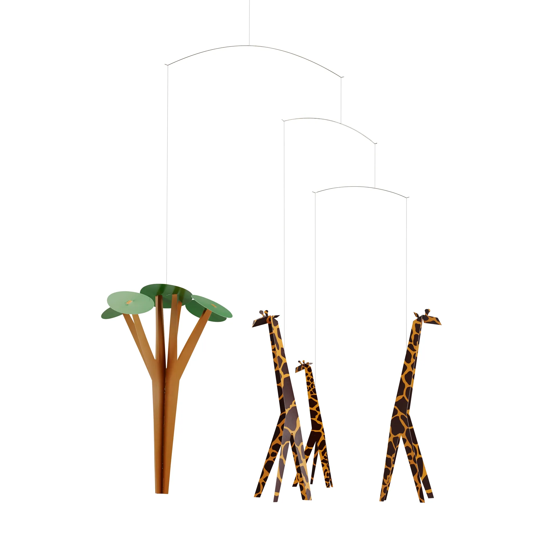 Móvil Giraffes on the Savannah, multi Flensted Mobiles