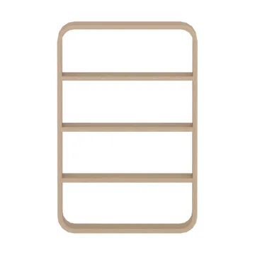Estante de pared Nova 50x83 cm - Chapa de roble - FLEXA