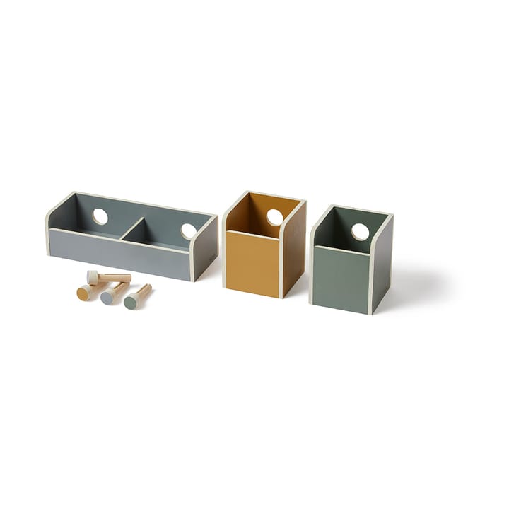 Set de almacenamiento Play 3 piezas, Multi FLEXA