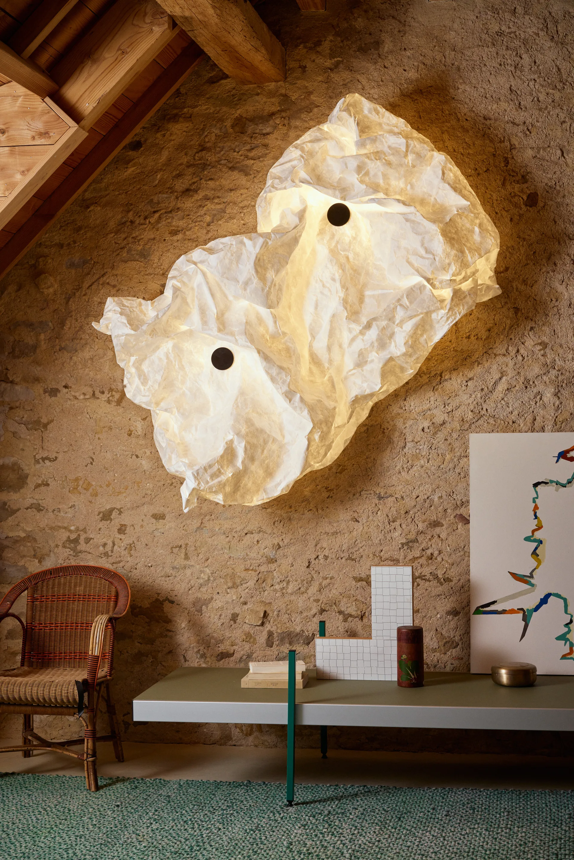 Aplique de pared Maap W2 - Blanco,  Flos