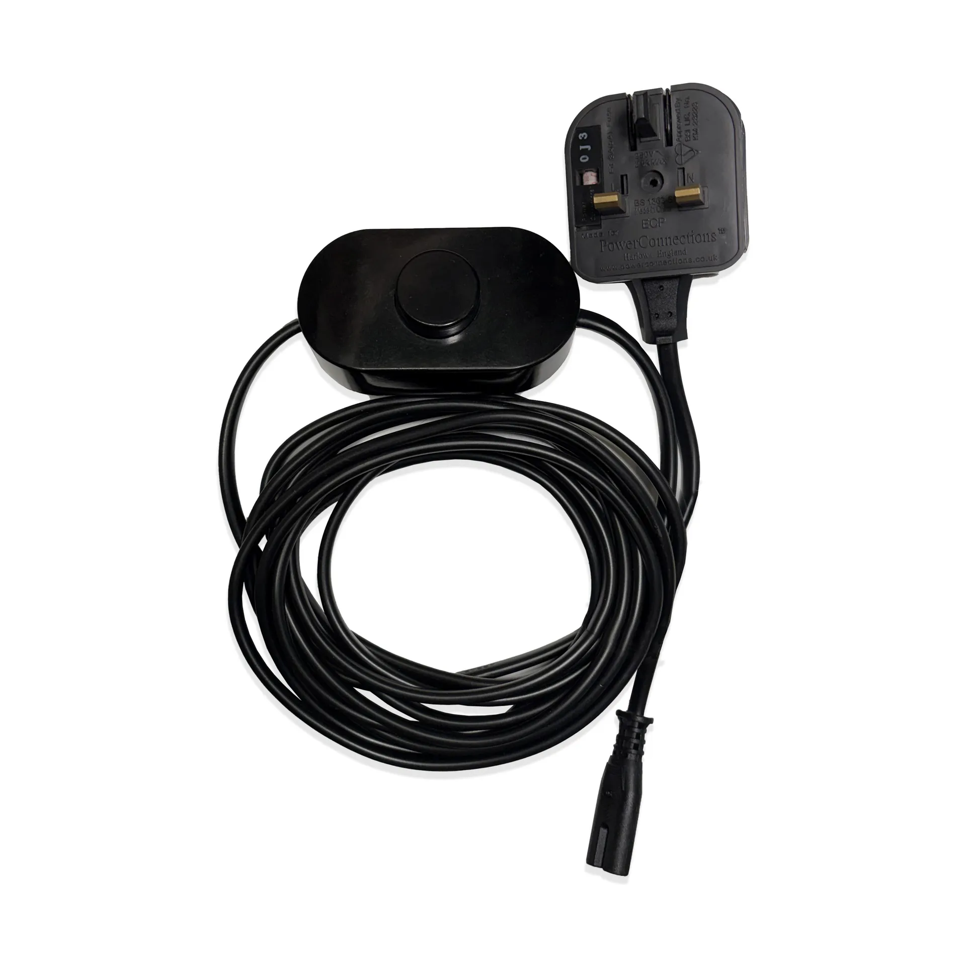 Cable Maap con interruptor y enchufe británico, Pieza de repuesto Flos
