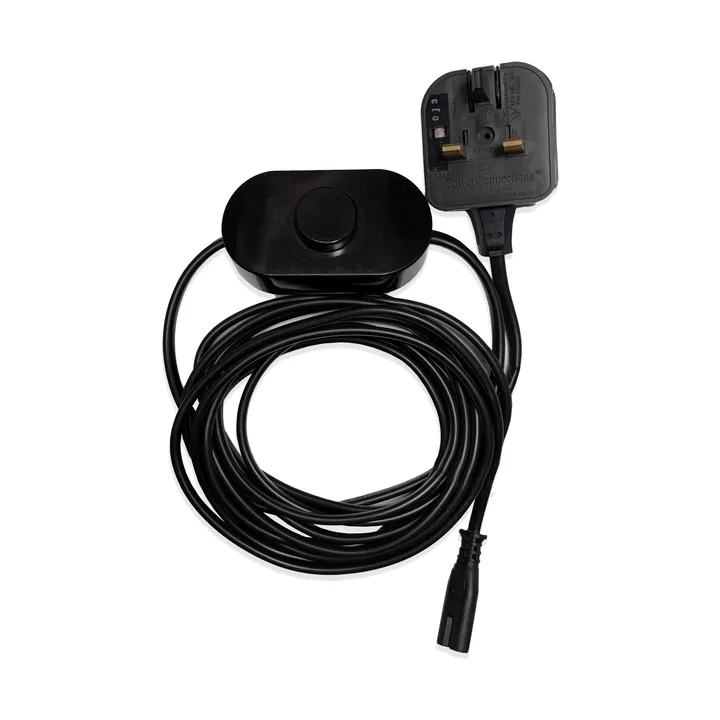 Cable Maap con interruptor y enchufe británico - Pieza de repuesto - Flos
