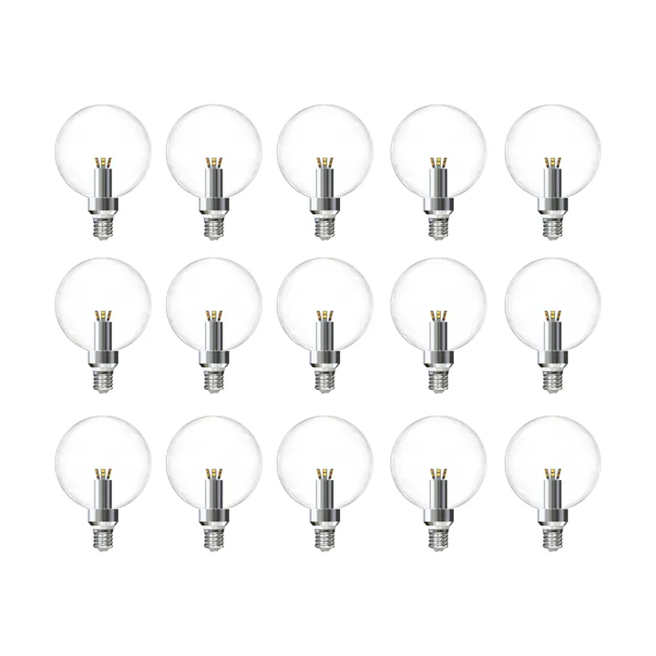Fuente de luz LED global retrofit regulable E27 paquete de 15
 - 2500K 170lm 3W - Flos