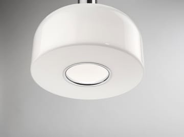 Lámpara colgante Bellhop Glass S1 - Bright aluminum - Flos